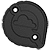 Cookie G4 skydiving helmet black side plate