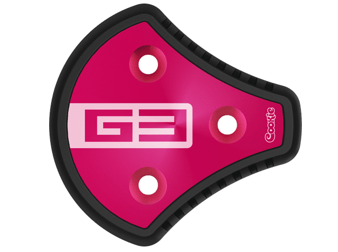 Cookie G3 skydiving helmet side plate pink