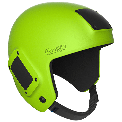 Cookie Fuel Skydiving helmet lime green