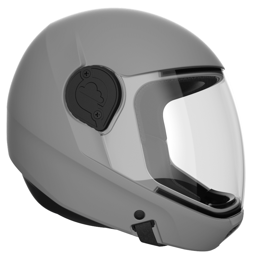 Cookie G4 skydiving helmet charcoal