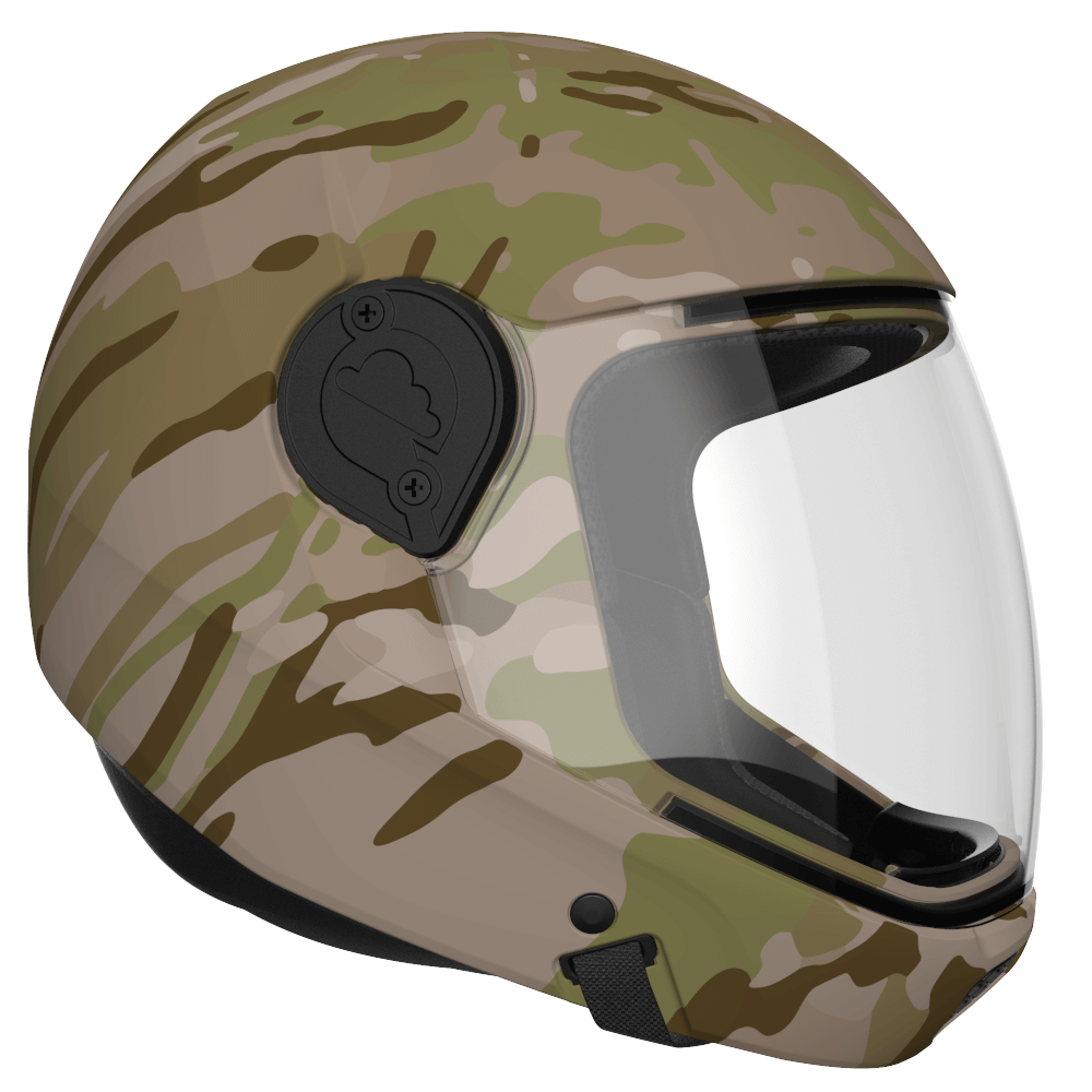 Cookie G4 helmet multicam arid camouflage